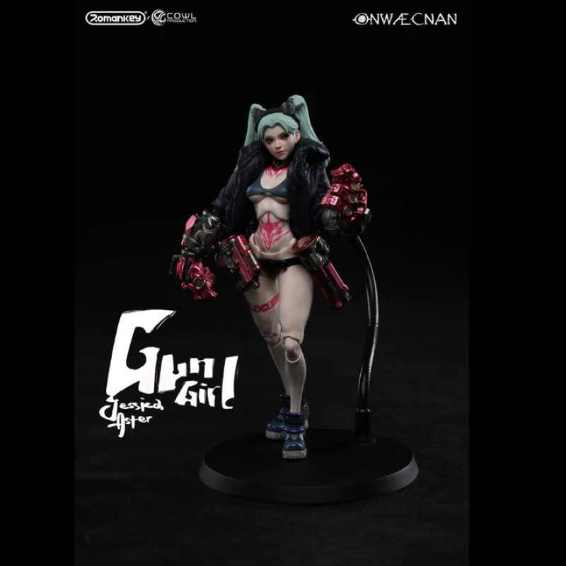 [In stock] Romankey X Cowl Onwæcnan Gun Girl Jessica Aster Deluxe Version