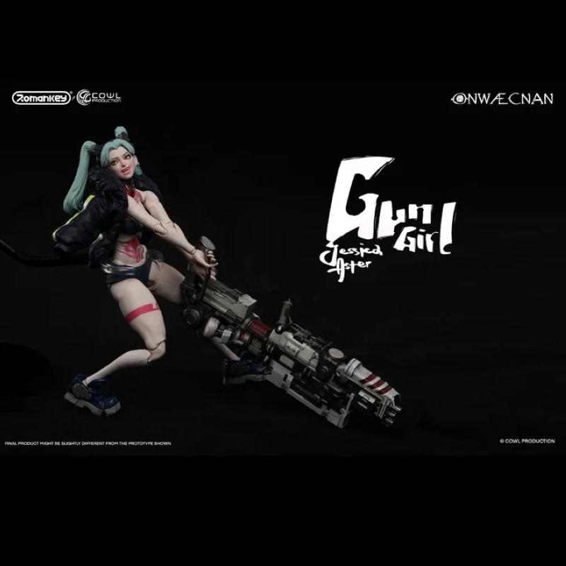 [In stock] Romankey X Cowl Onwæcnan Gun Girl Jessica Aster Deluxe Version