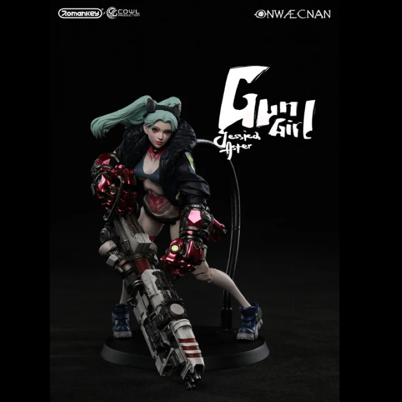 [In stock] Romankey X Cowl Onwæcnan Gun Girl Jessica Aster Deluxe Version