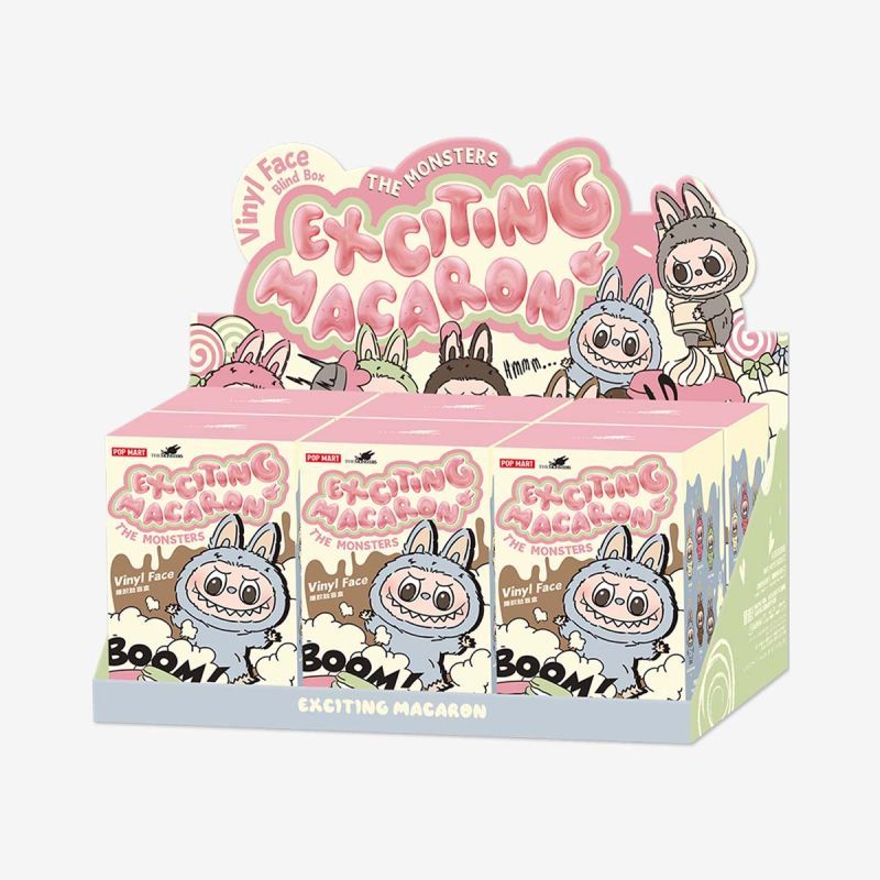 [In stock] POP MART THE MONSTERS - Exciting Macaron Vinyl Face Blind Box