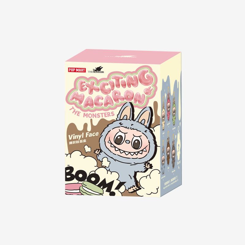 [In stock] POP MART THE MONSTERS - Exciting Macaron Vinyl Face Blind Box