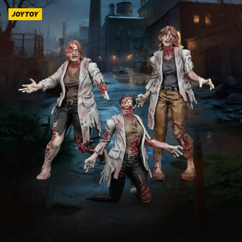 [In stock] JOYTOY Dark Source Zombie Figure Scientists (Female)