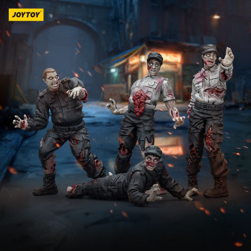 Pre-sale] JOYTOY Dark Source Zombie Figure Security Guards