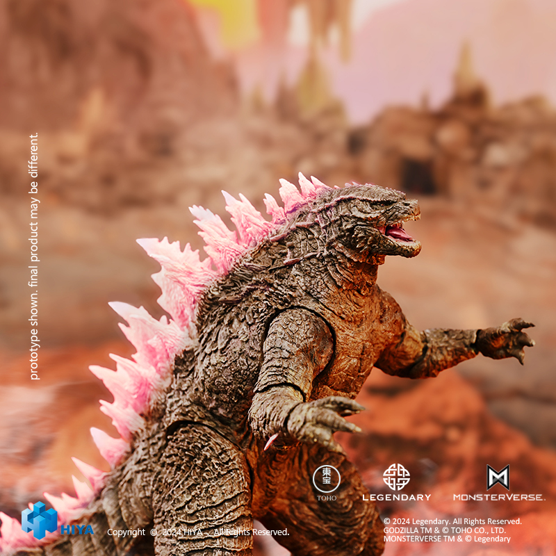 [Pre-sale] HIYA Exquisite Basic Series Godzilla vs Kong: The New Empire Godzilla Evolved.Ver action figure US Warehouse