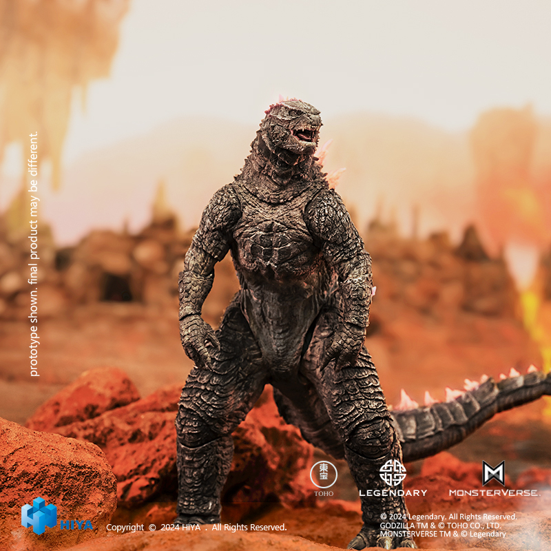 [Pre-sale] HIYA Exquisite Basic Series Godzilla vs Kong: The New Empire Godzilla Evolved.Ver action figure US Warehouse