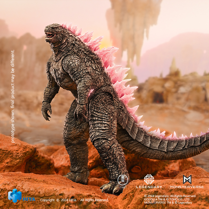 [Pre-sale] HIYA Exquisite Basic Series Godzilla vs Kong: The New Empire Godzilla Evolved.Ver action figure US Warehouse