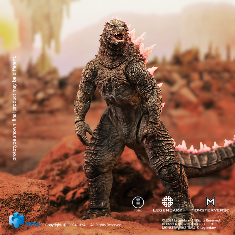 [Pre-sale] HIYA Exquisite Basic Series Godzilla vs Kong: The New Empire Godzilla Evolved.Ver action figure US Warehouse