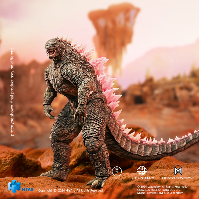 [Pre-sale] HIYA Exquisite Basic Series Godzilla vs Kong: The New Empire Godzilla Evolved.Ver action figure US Warehouse