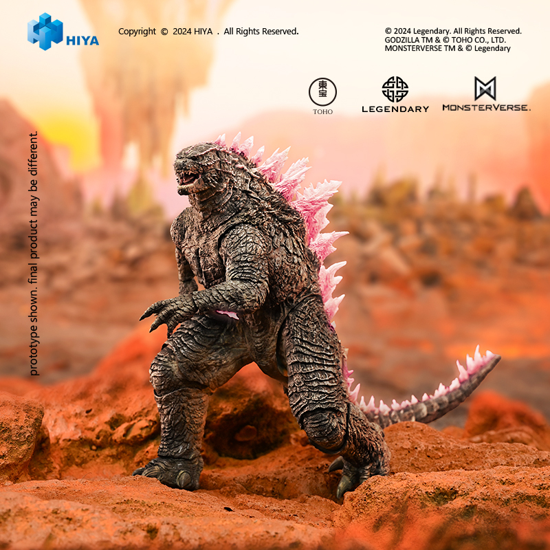 [Pre-sale] HIYA Exquisite Basic Series Godzilla vs Kong: The New Empire Godzilla Evolved.Ver action figure US Warehouse