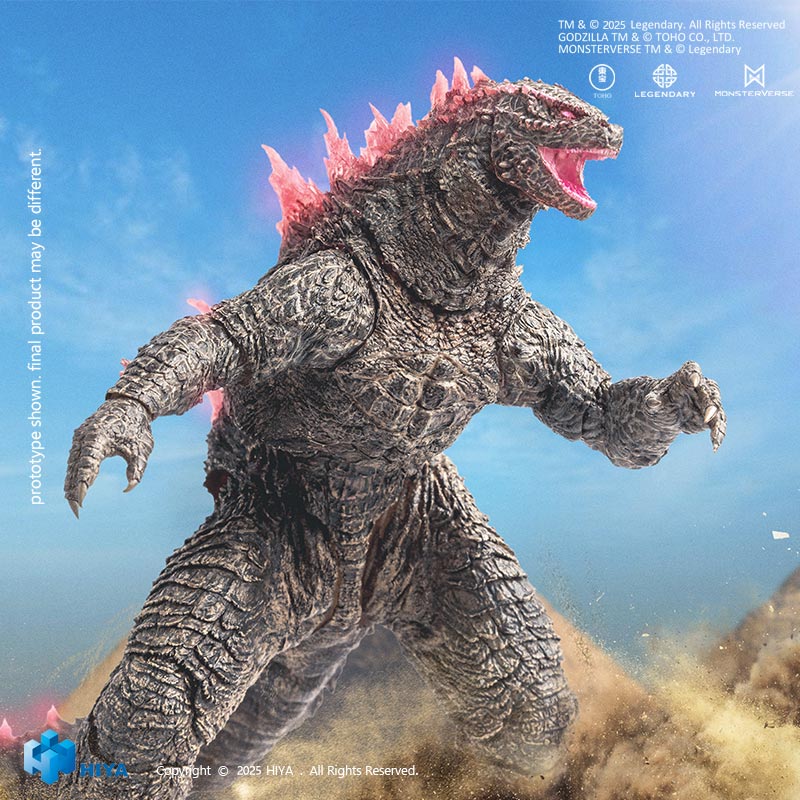 HIYA TOYS ハイヤトイズゴジラGODZILLA HEAT RAY Ver Godzilla vs. Kong Exquisite Basic Heat Ray Godzilla Action