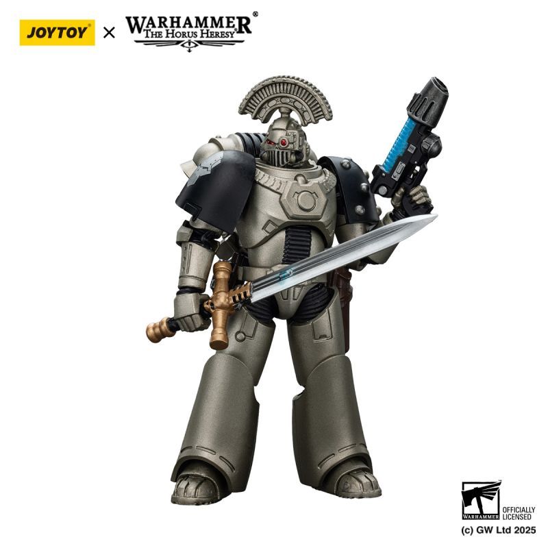 [Pre-sale] JOYTOY Warhammer The Horus Heresy Iron Warriors MKVI Tactical Sergeant with Power Sword and Plasma Pistol