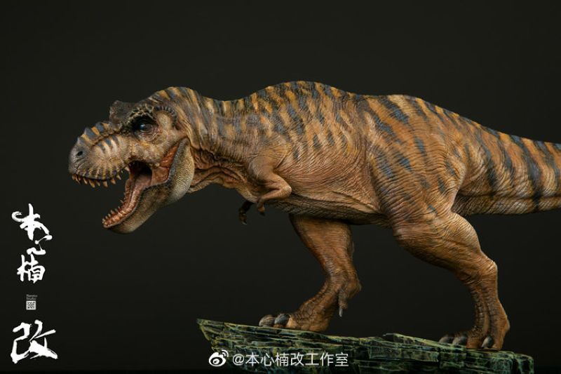 [In stock] Nanmu Studio Jurassic Series The Once and Future King T. rex Mountain King with Base
