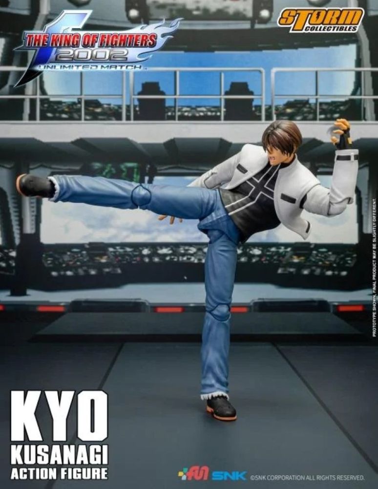 [In stock] Storm Toys KYO KUSANAGI - King of Fighters 2002 Unlimited Match