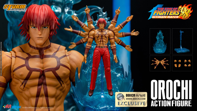 [In stock] Storm Toys SNK Orochi King Of Fighters 98 WF Limited Edition SKKF04RD
