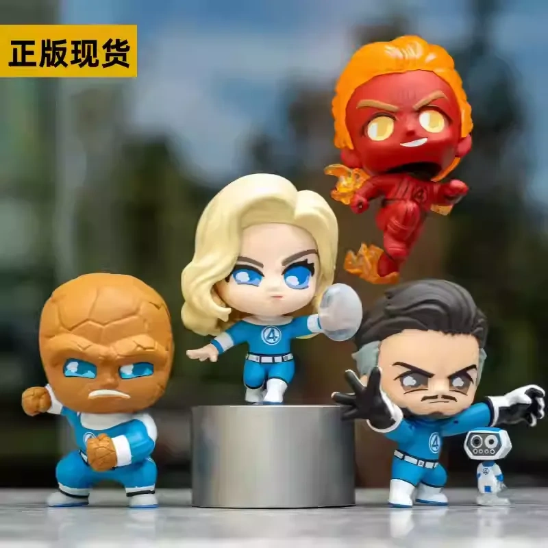 [In stock] Hot Toys CBX279 Cosbaby The Fantastic Four: First Steps Cosbi Bobble-Head Collection