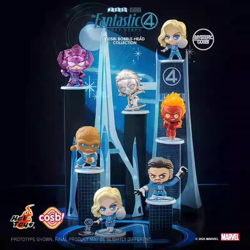 [In stock] Hot Toys CBX279 Cosbaby The Fantastic Four: First Steps Cosbi Bobble-Head Collection