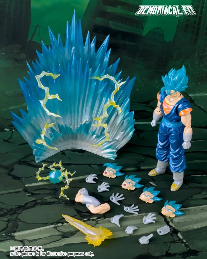 Demoniacal Fit Trump Card - Vegetto Blue Action Figure