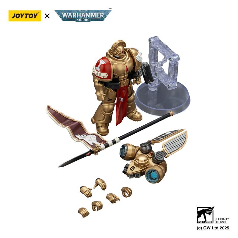 [Pre-sale] JOYTOY Warhammer 40K Blood Angels Sanguinary Guard 3 with Angelus Boltgun and Encarmine Spear