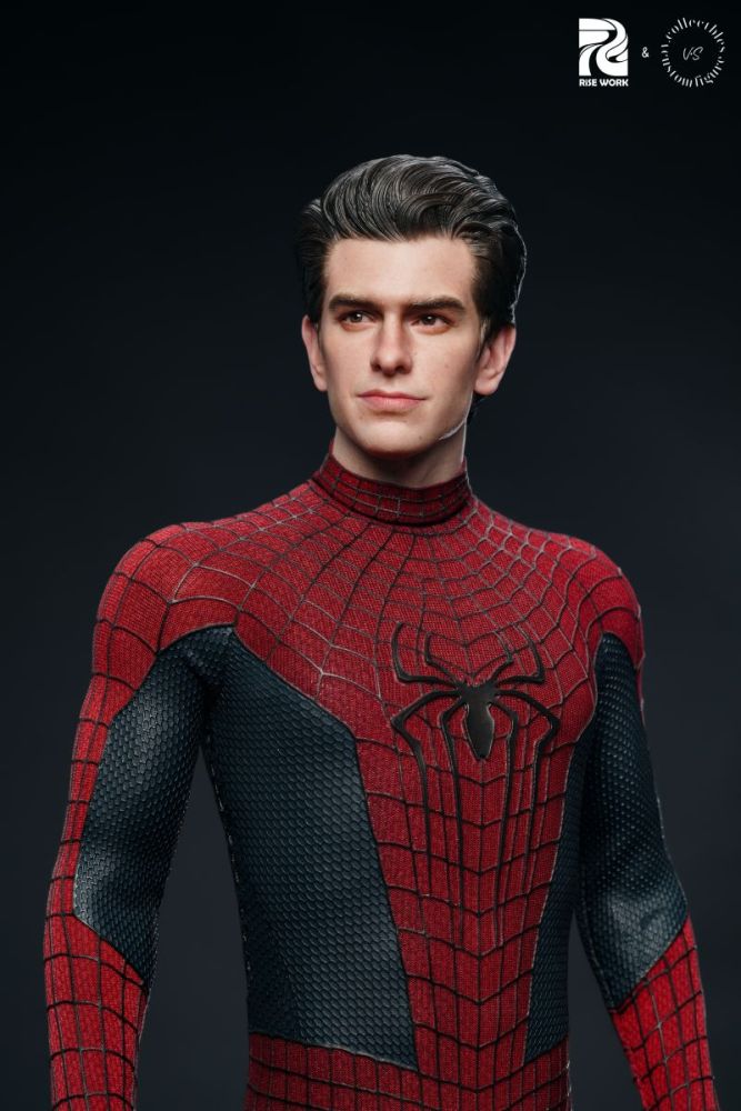 [Pre-sale] Rise Work The Amazing Spider-Man Andrew Garfield Separate Rolling Eyeballs Painted Head Sculpt