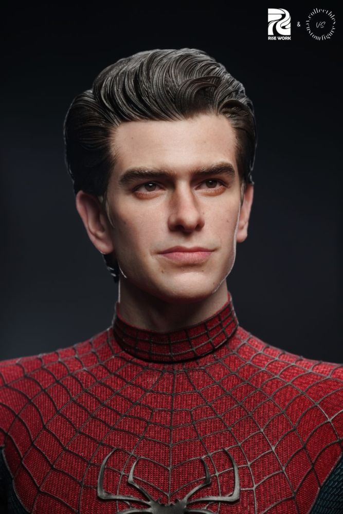 [Pre-sale] Rise Work The Amazing Spider-Man Andrew Garfield Separate Rolling Eyeballs Painted Head Sculpt