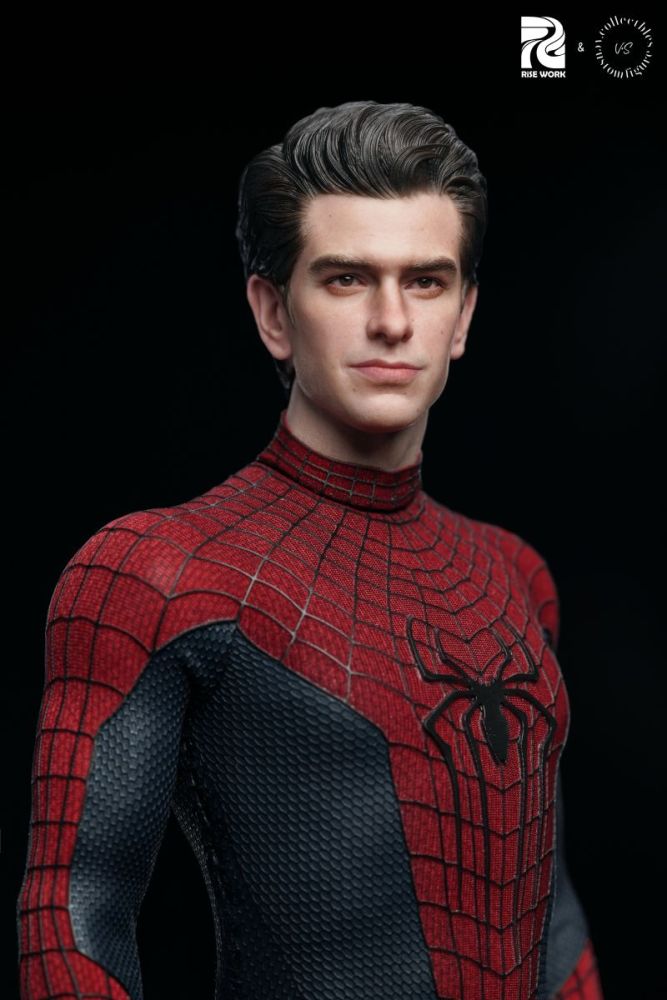 [Pre-sale] Rise Work The Amazing Spider-Man Andrew Garfield Separate Rolling Eyeballs Painted Head Sculpt