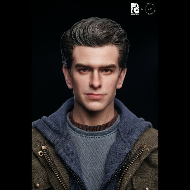 [Pre-sale] Rise Work The Amazing Spider-Man Andrew Garfield Separate Rolling Eyeballs Painted Head Sculpt