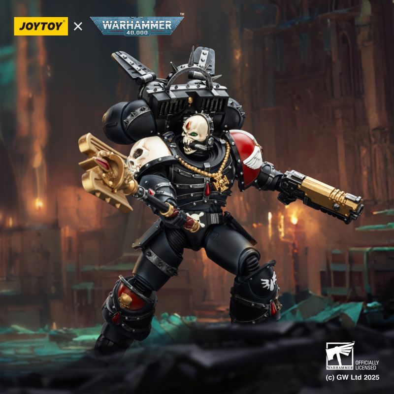 [Pre-sale] JOYTOY Warhammer 40K Blood Angels Lemartes With Jump Pack,Blood Crozius and Absolver Bolt Pistol