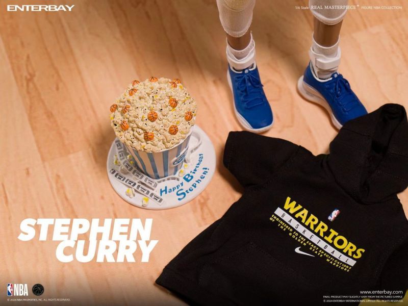 [In stock] Enterbay NBA Stephen Curry RM-1099