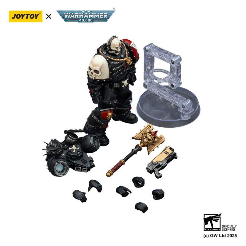 [Pre-sale] JOYTOY Warhammer 40K Blood Angels Lemartes With Jump Pack,Blood Crozius and Absolver Bolt Pistol