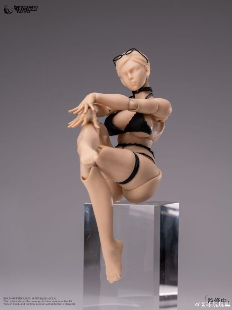 [Pre-sale] Nottaa Collection 1/12 NT-04 Serena Female Body Yellow One-piece Neck-body