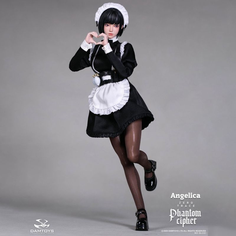 [Pre-sale] DAMTOYS Phantom Cipher - Zero Trace: Angelica Original Story Collectible Series Action Figure
