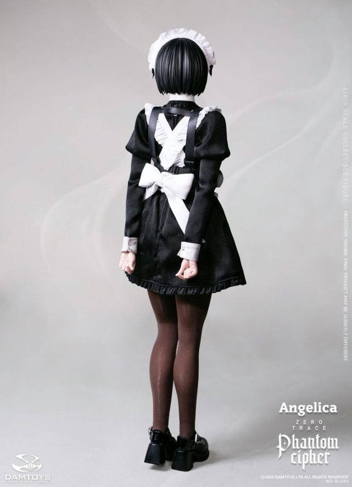 [Pre-sale] DAMTOYS Phantom Cipher - Zero Trace: Angelica Original Story Collectible Series Action Figure
