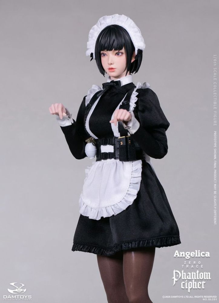 [Pre-sale] DAMTOYS Phantom Cipher - Zero Trace: Angelica Original Story Collectible Series Action Figure