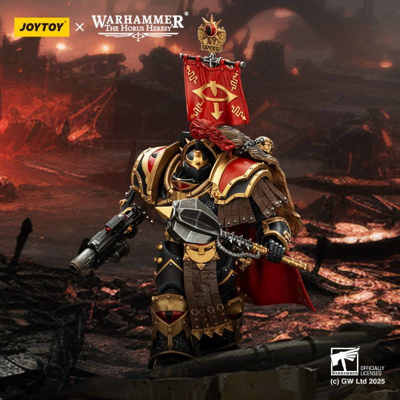 [Pre-sale] JOYTOY Warhammer "The Horus Heresy" Sons of Horus Legion Cataphractii Praetor with Combi-Melta and Power Maul