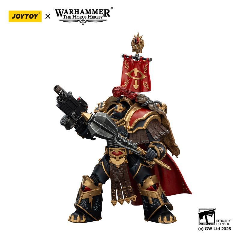 [Pre-sale] JOYTOY Warhammer "The Horus Heresy" Sons of Horus Legion Cataphractii Praetor with Combi-Melta and Power Maul