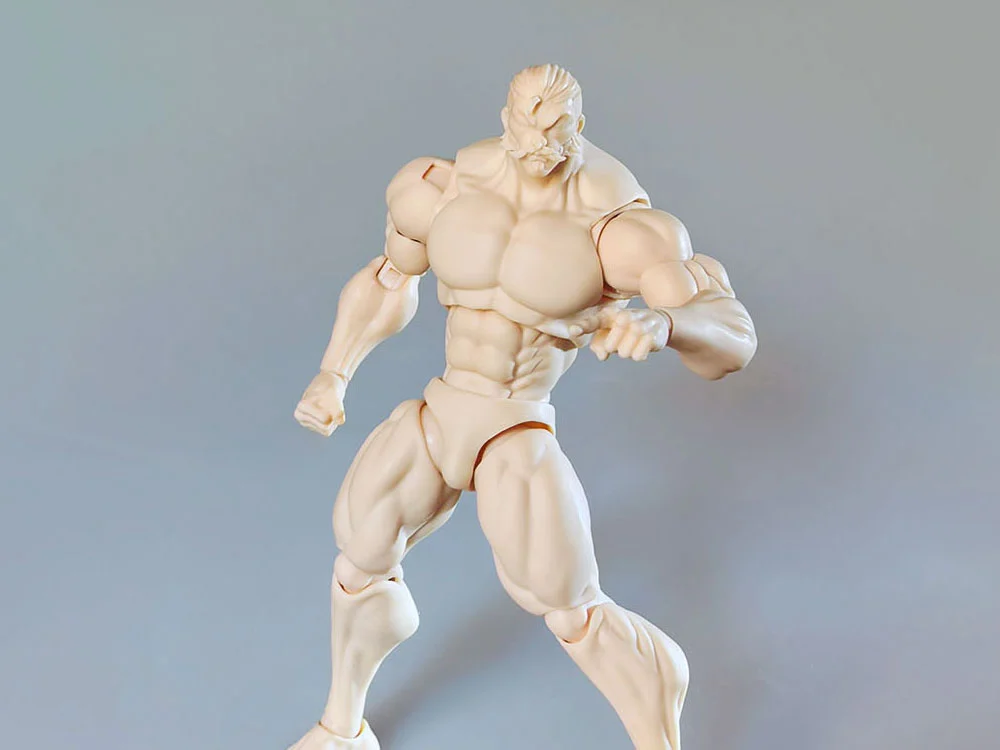 Strong Muscular Male Body