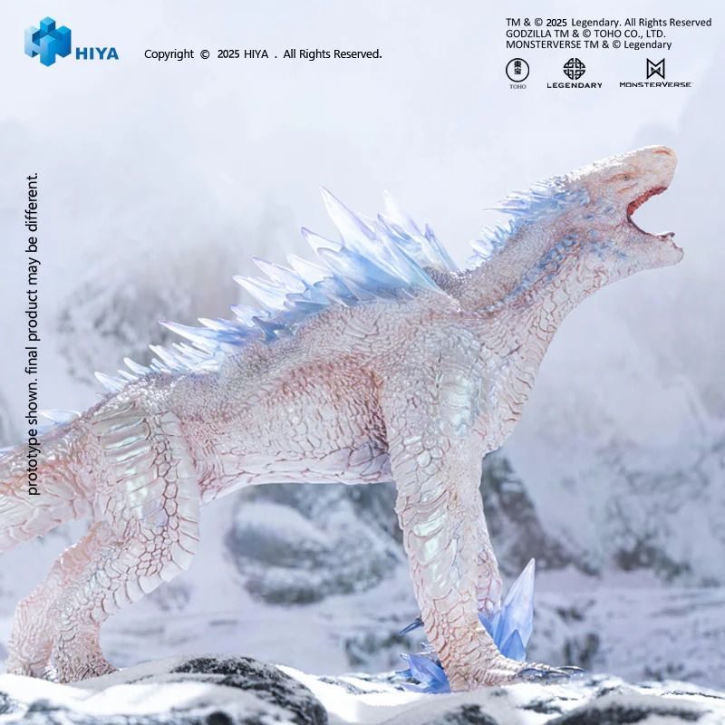 [In stock] WF limited HIYA Exquisite Basic Series Godzilla vs Kong: The New Empire Shimo Translucent Ver PVC Statue