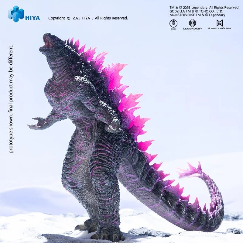 [Sold out] WF Limited HIYA Exquisite Basic Series Godzilla vs Kong: The New Empire Godzilla Evolved Translucent Ver PVC Statue