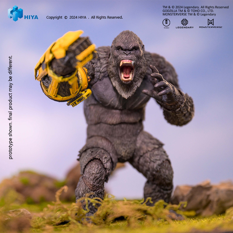 [Pre-sale] HIYA Exquisite Basic Series Godzilla x Kong The New Empire Kong B.E.A.S.T. Glove Ver. US Warehouse
