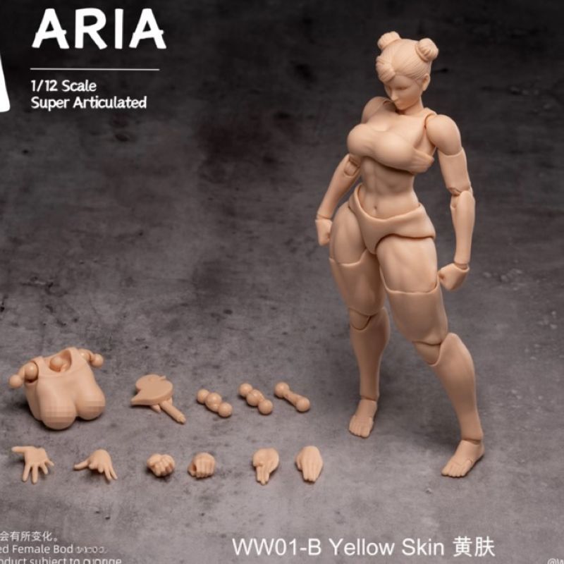 [Pre-sale] WHALE WORKS WW01 ARIA Female Body Yellow Skin