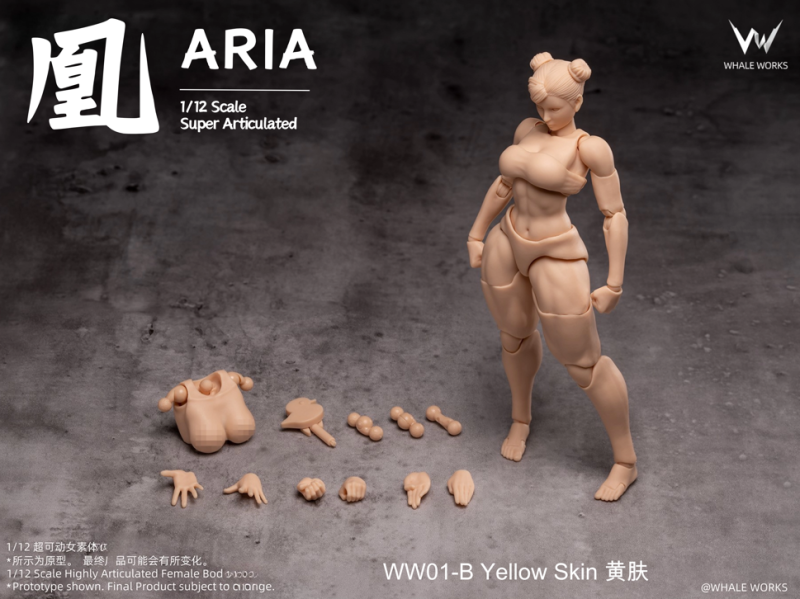 [Pre-sale] WHALE WORKS WW01 ARIA Female Body Yellow Skin