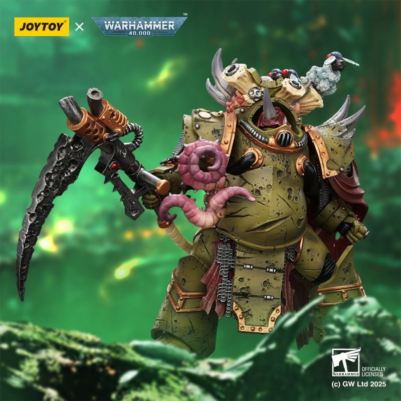 [Pre-sale] JOYTOY Warhammer 40K Death Guard Deathshroud Terminator 2 with Manreaper and Plaguespurter Gauntlet