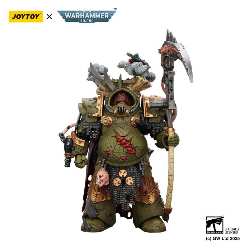 [Pre-sale] JOYTOY Warhammer 40K Death Guard Deathshroud Terminator 1 with Manreaper and Plaguespurter Gauntlet