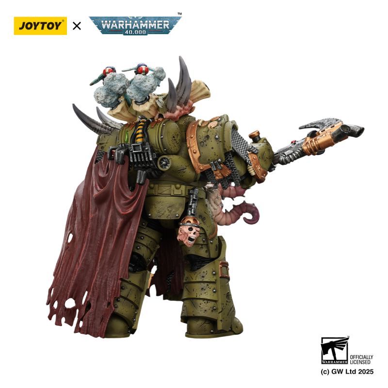 [Pre-sale] JOYTOY Warhammer 40K Death Guard Deathshroud Terminator 2 with Manreaper and Plaguespurter Gauntlet