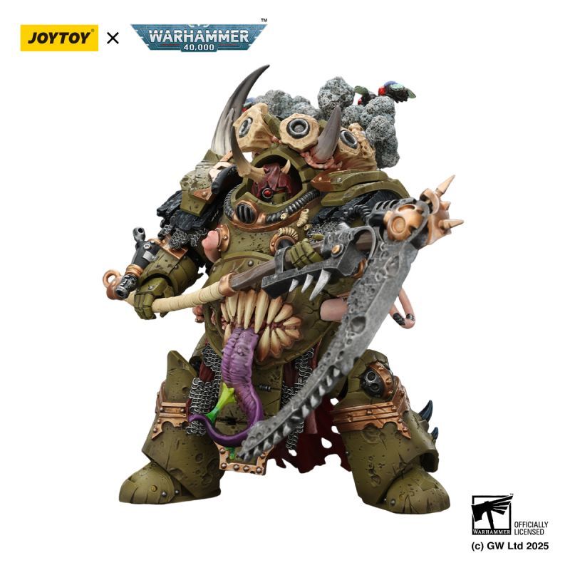 [Pre-sale] JOYTOY Warhammer 40K Death Guard Deathshroud Terminator Champion with Manreaper and Plaguespurter Gauntlets