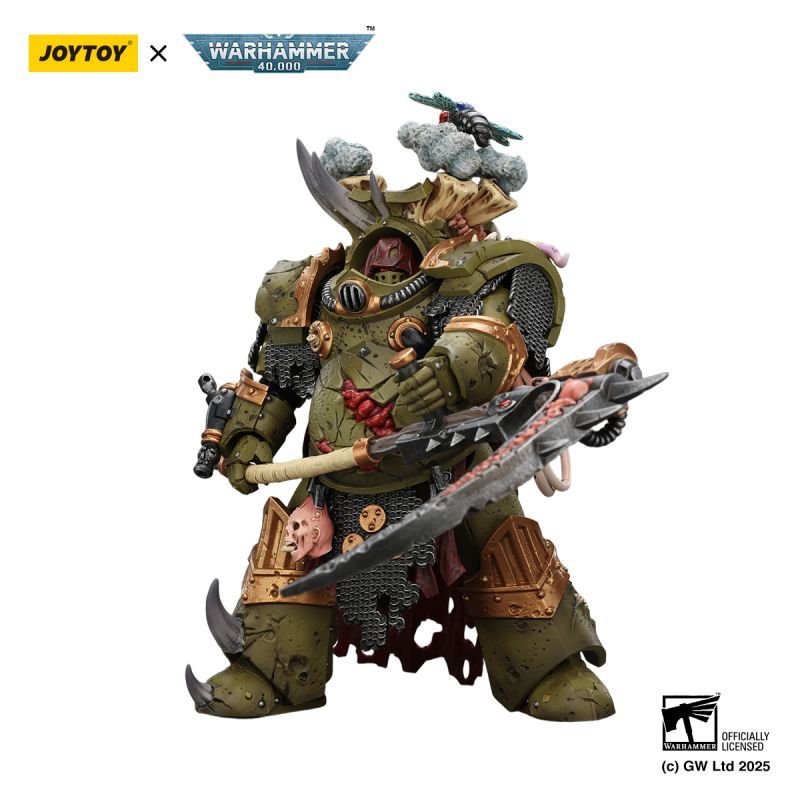 [Pre-sale] JOYTOY Warhammer 40K Death Guard Deathshroud Terminator 1 with Manreaper and Plaguespurter Gauntlet