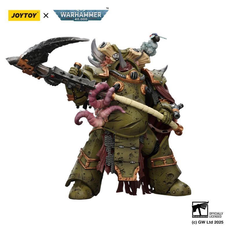 [Pre-sale] JOYTOY Warhammer 40K Death Guard Deathshroud Terminator 2 with Manreaper and Plaguespurter Gauntlet