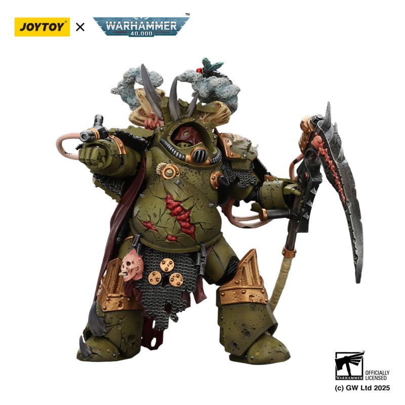 [Pre-sale] JOYTOY Warhammer 40K Death Guard Deathshroud Terminator 1 with Manreaper and Plaguespurter Gauntlet