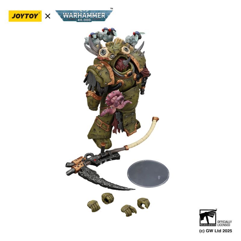 [Pre-sale] JOYTOY Warhammer 40K Death Guard Deathshroud Terminator 2 with Manreaper and Plaguespurter Gauntlet