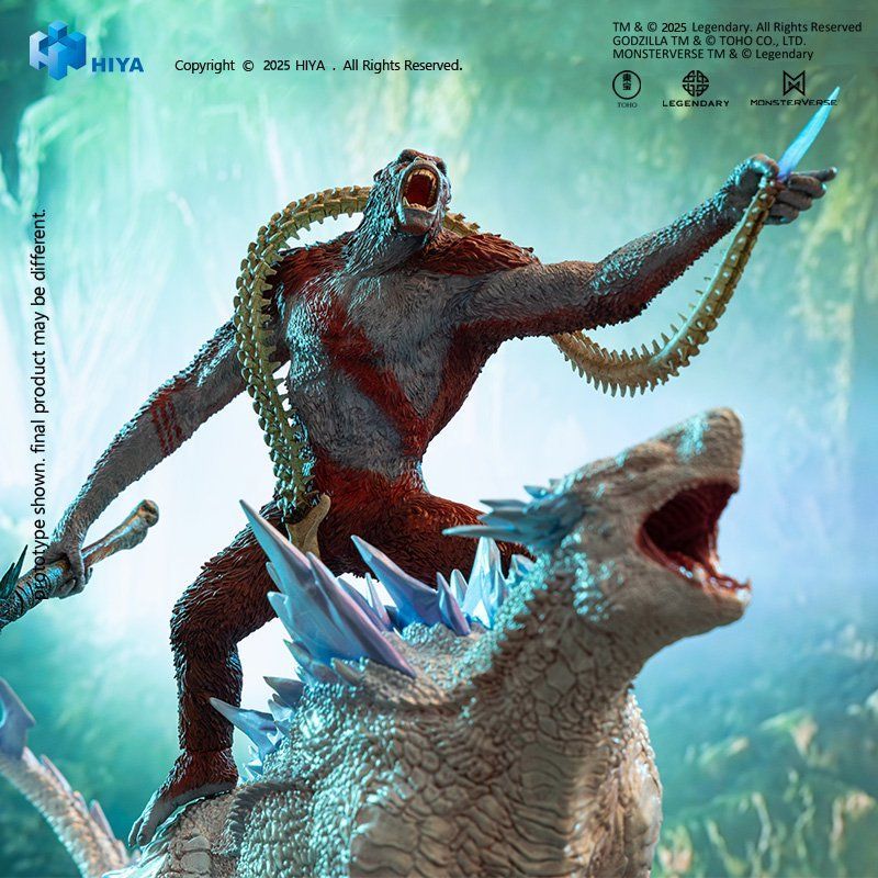 [Pre-sale] HIYA Stylist Series Godzilla x Kong The New Empire Skar King PVC statue